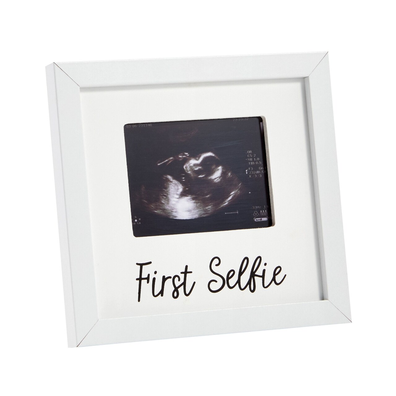 Baby Sonogram Picture Frame for 4 x 3 Ultrasound Photo, First